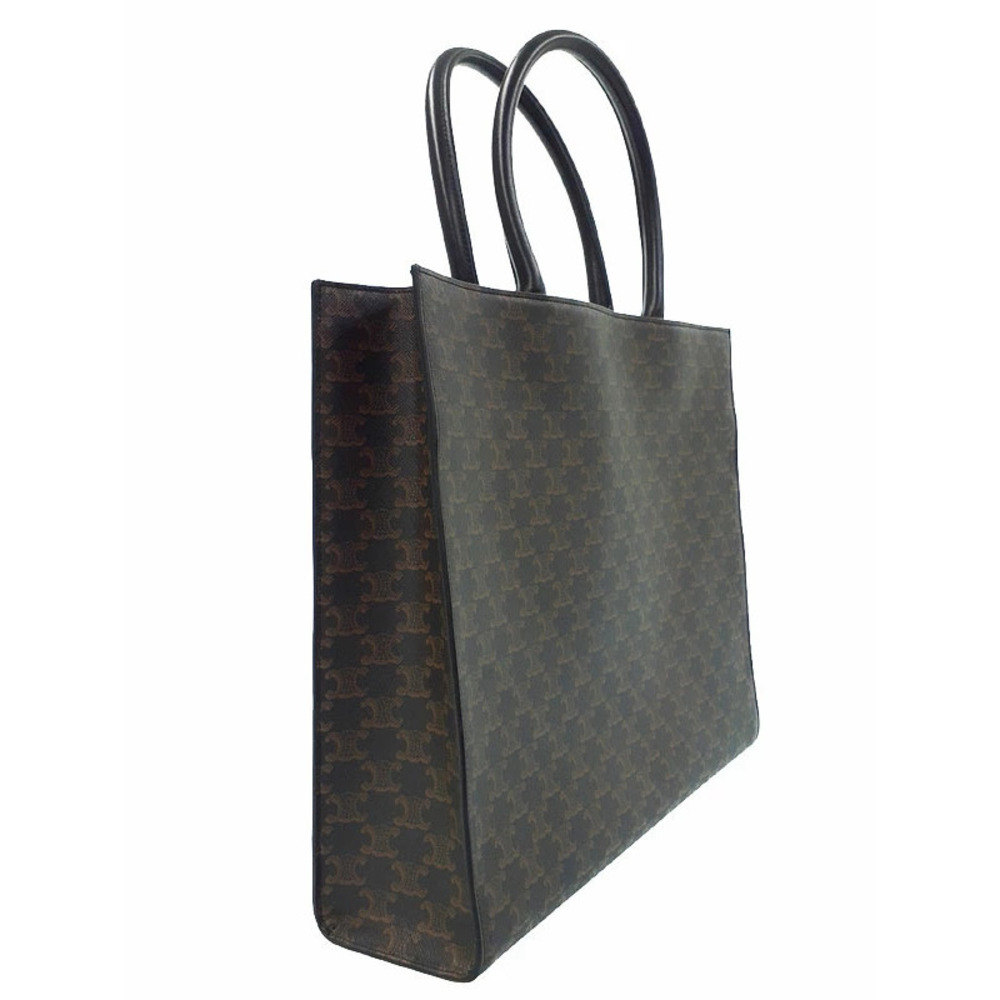 Celine Triomphe Canvas Horizontal Cabas Tote Bag - Picture 2 of 9